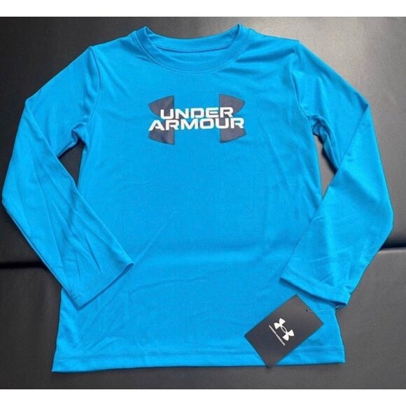 NWT Under Armour Sweats & Long Sleeve Tee Set Boys Size 6 - Picture 2 of 3